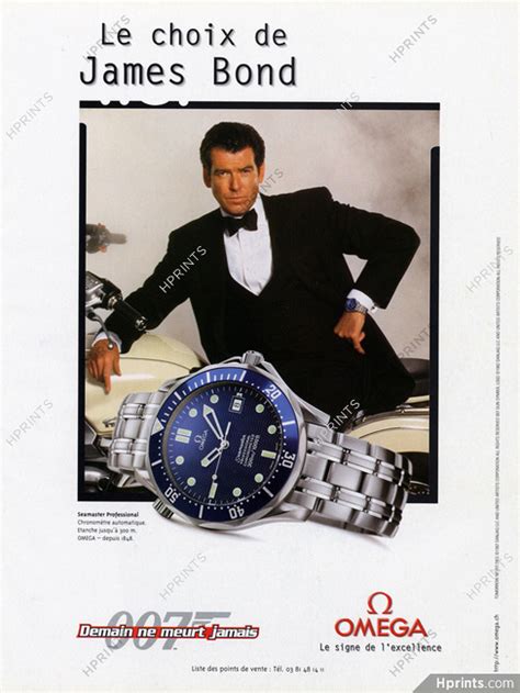 omega seamaster 1997|pierce brosnan bond watch.